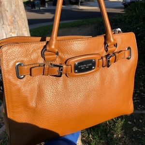 Authentic Large Brown Michael Kors Tote